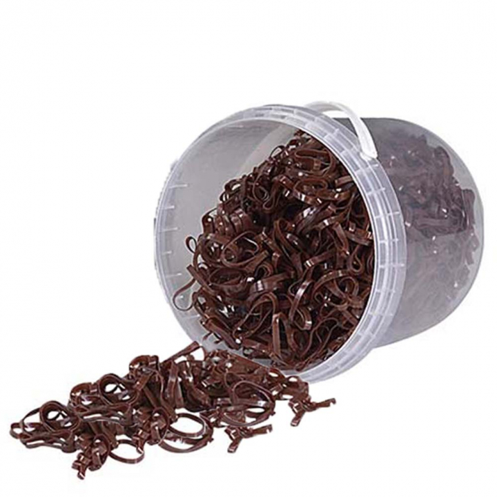 Silicone Bands 1500pcs HG Brown in the group Grooming & Health Care / Plaiting Bands & Mane Bows at Equinest (72494BR)