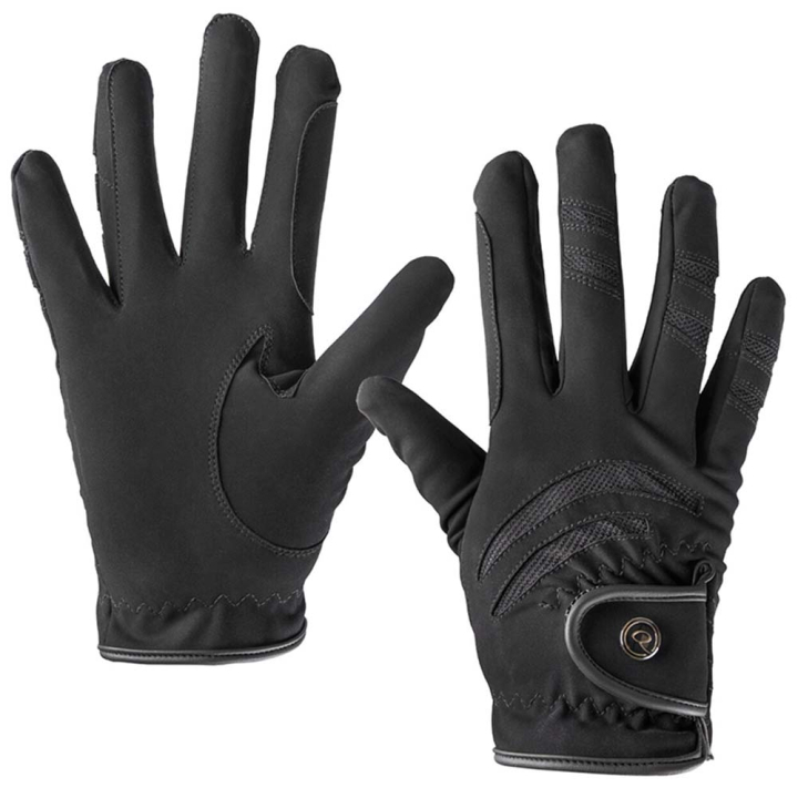 Riding Gloves Danee Black in the group Equestrian Clothing / Riding Gloves & Yard Gloves at Equinest (7299ZW4XSBA_r)