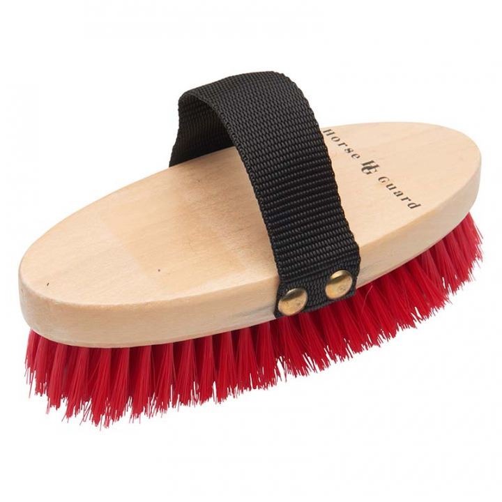 Body Brush HG Red in the group Grooming & Health Care / Horse Brushes / Body Brushes at Equinest (73040RE)