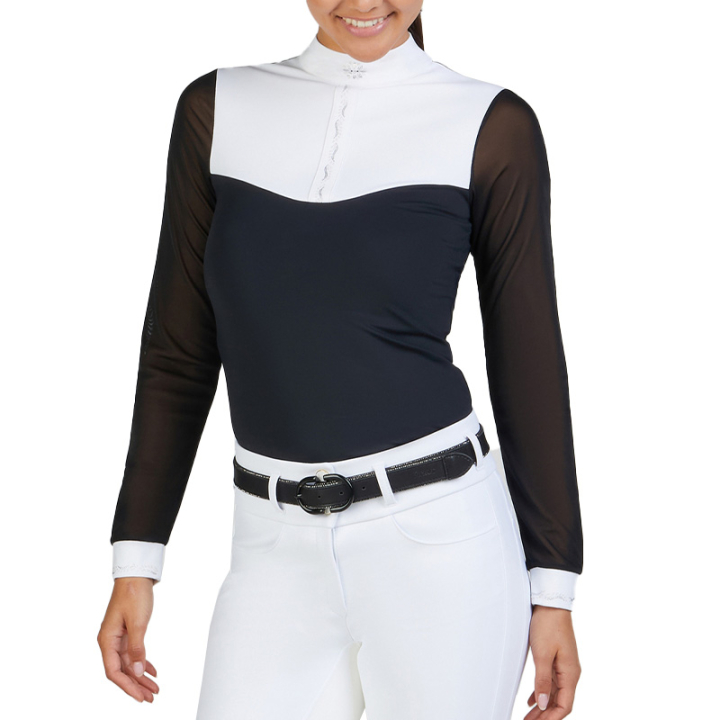 Competition Top Selection Black in the group Equestrian Clothing / Riding Shirts / Show Shirts at Equinest (731400271BA_r)