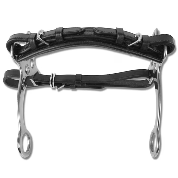 Hackamore HS Korta Skänklar Black in the group Horse Tack / Bits / Hackamore Bits at Equinest (733202BA_r)