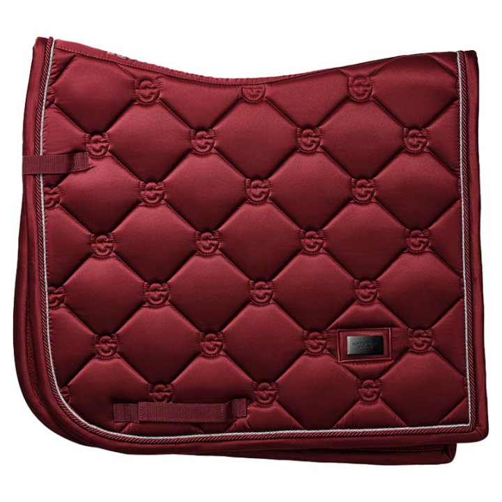 Dressage Saddle Pad ES Bordeaux in the group Horse Tack / Saddle Pads / Dressage Saddle Pad at Equinest (734019280278WN_r)
