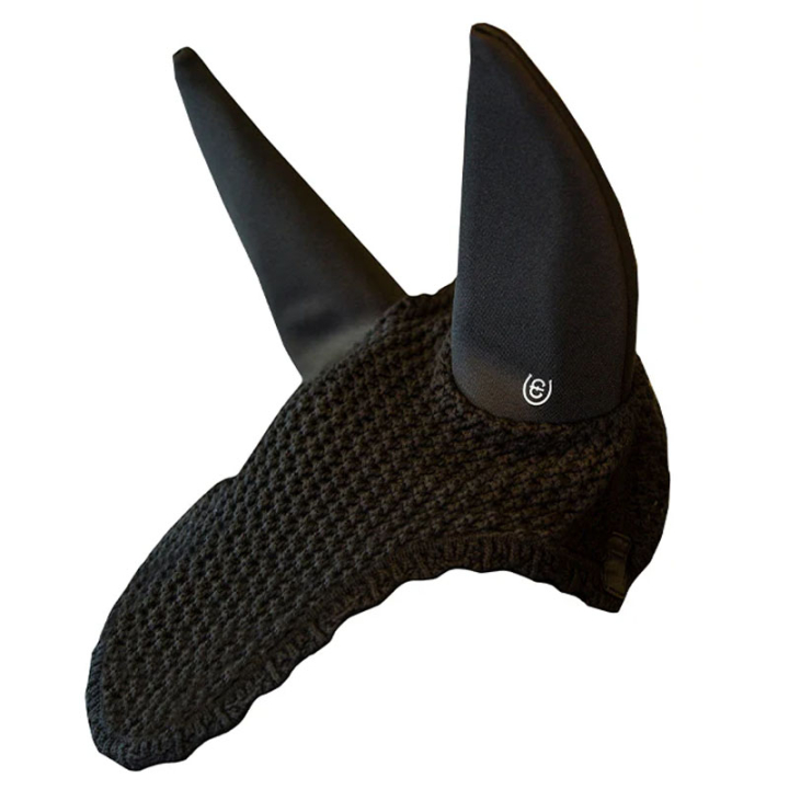 Ear Bonnet ES Clean Soundless Black Edition in the group Horse Tack / Bonnets at Equinest (734020642223BA_r)