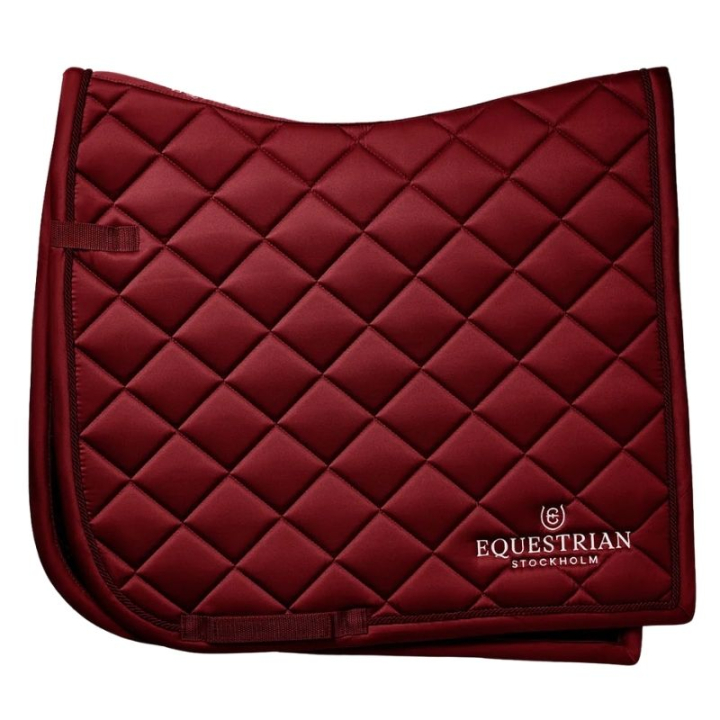 Dressage Saddle Pad ES Line Bordeaux in the group Horse Tack / Saddle Pads / Dressage Saddle Pad at Equinest (734020644010WN_r)