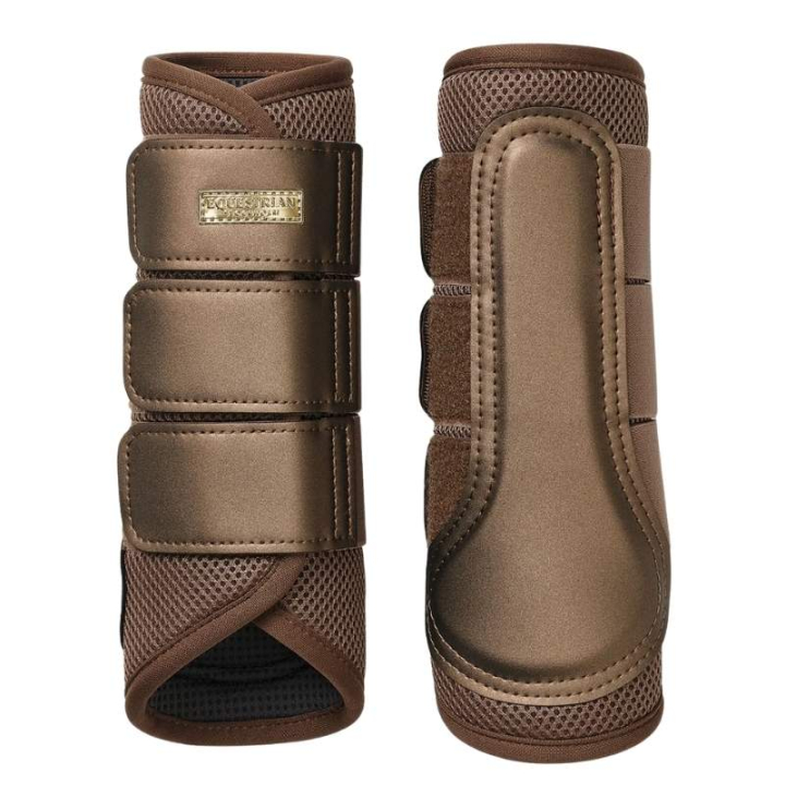 Brushing Boots ES Mesh Champagne in the group Horse Tack / Leg Protection / Brushing Boots & Dressage Boots at Equinest (734020644216BE_r)