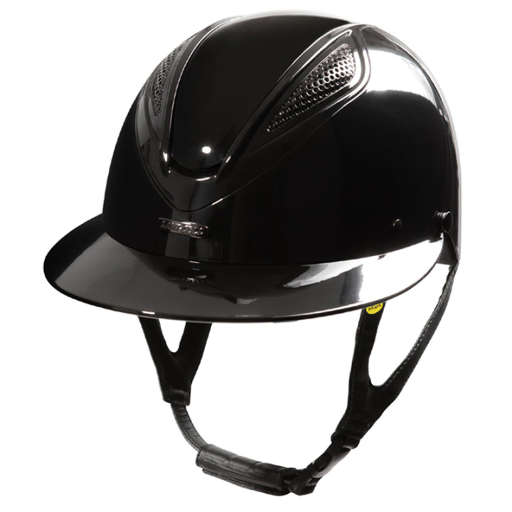 Riding Helmet MIPS Alice Wide Peak Black in the group Riding Equipment / Riding Helmets / MIPS Riding Helmets at Equinest (741915BA_r)