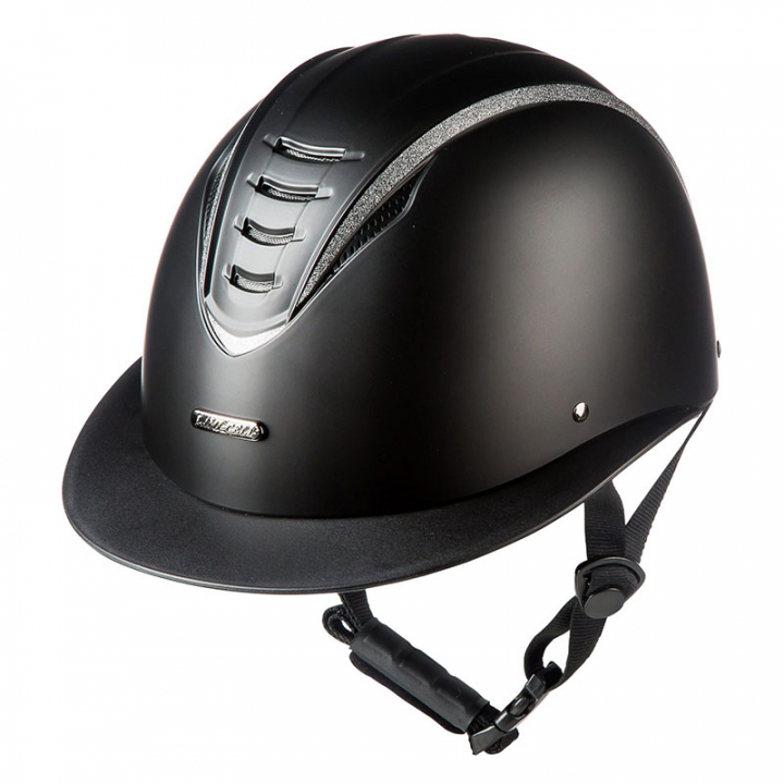 Riding Helmet Paris Black in the group Riding Equipment / Riding Helmets / Wide Peak Riding Helmets at Equinest (743515Sv_r)