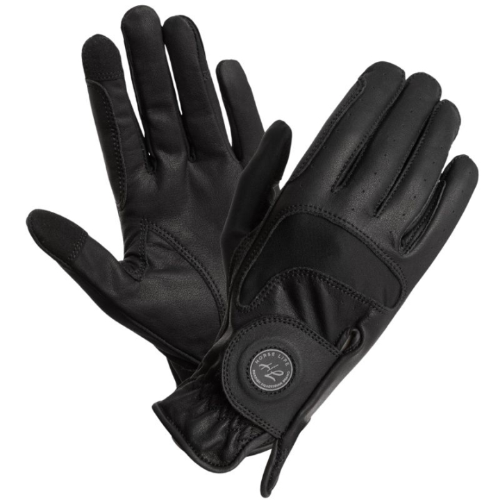 Riding Gloves Flexible Grip Vent Black in the group Equestrian Clothing / Riding Gloves & Yard Gloves at Equinest (744711BA_r)