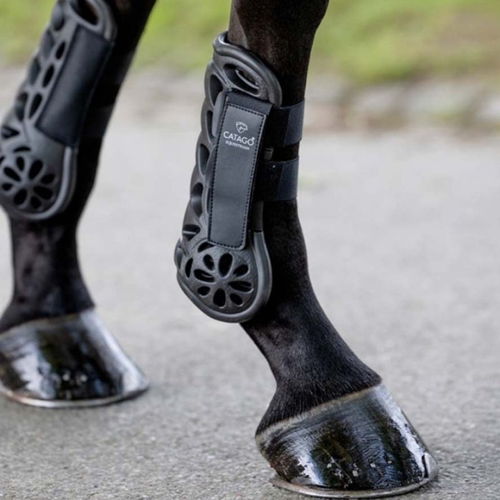 Tendon Boots EVA GUMFLY Black in the group Horse Tack / Leg Protection / Tendon Boots at Equinest (801072001BA_r)