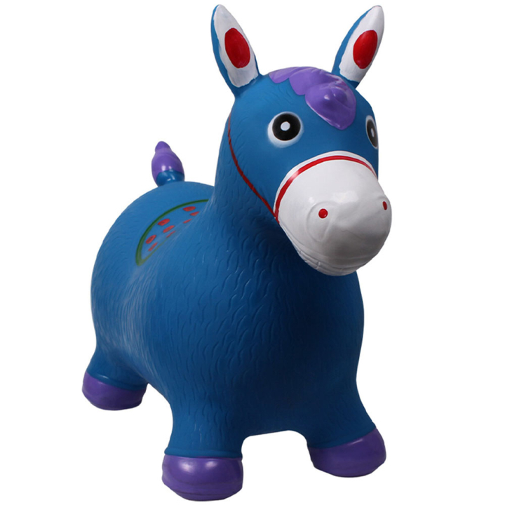 Hopper Ball Jumpy Horse Blue in the group Hobby Horses & Toy Horses / Toy Horses at Equinest (8039BL0BL)