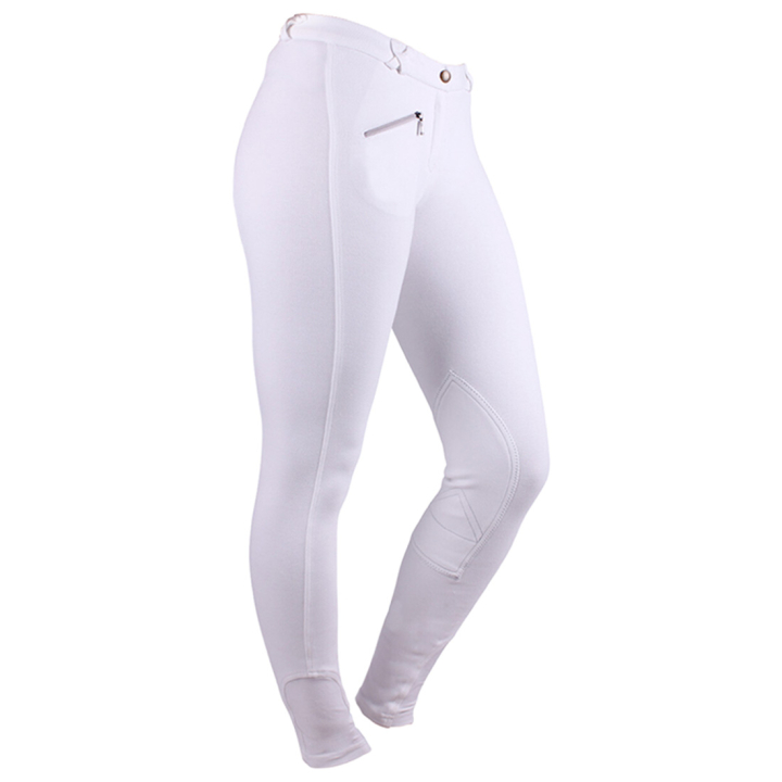 Riding Breeches Basic White in the group Equestrian Clothing / Riding Breeches & Riding Tights / Breeches at Equinest (8061WI36WH_r)