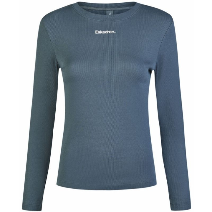 Top Rib Longsleeve Classic Sports Green in the group Equestrian Clothing / Riding Shirts at Equinest (81607611GN_r)