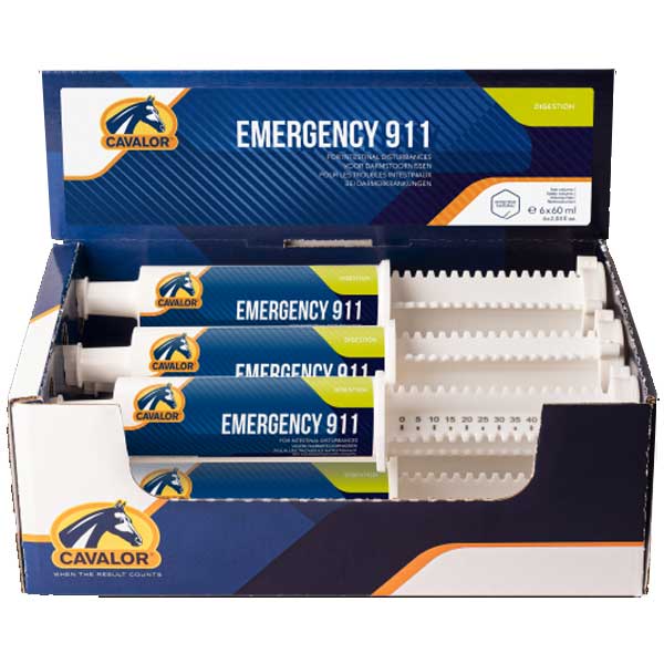 Emergency 911 6 x 60g in the group Supplements / Horse Supplements / Gut & Digestion at Equinest (82198011)