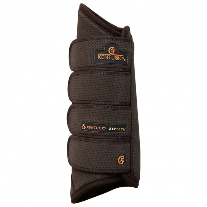 Leg Protection Eventing Air Tech Hind Brown in the group Horse Tack / Leg Protection / Fetlock Boots at Equinest (8420305FBR_r)