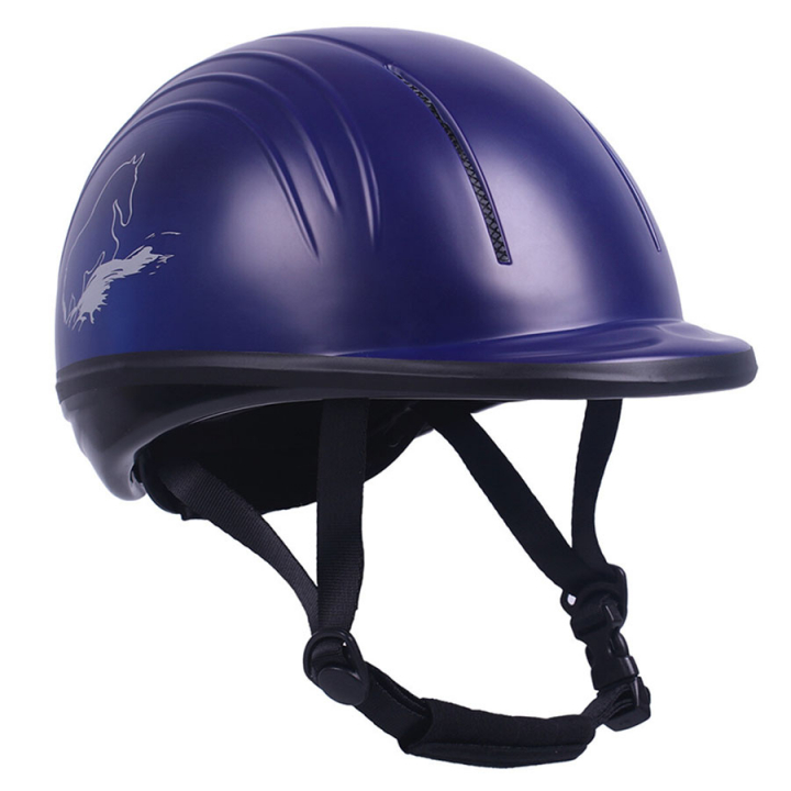 Child/Junior Riding Helmet Safety Joy Navy Blue in the group Riding Equipment / Riding Helmets / Standard Visor Riding Helmets at Equinest (8456BLUE)