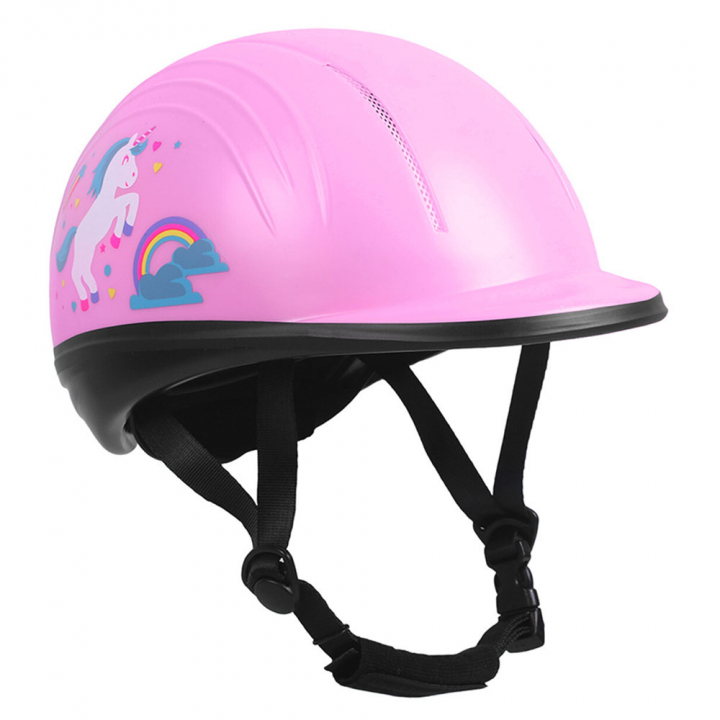 Child/Junior Riding Helmet Safety Joy Pink in the group Riding Equipment / Riding Helmets / Standard Visor Riding Helmets at Equinest (8456PI)