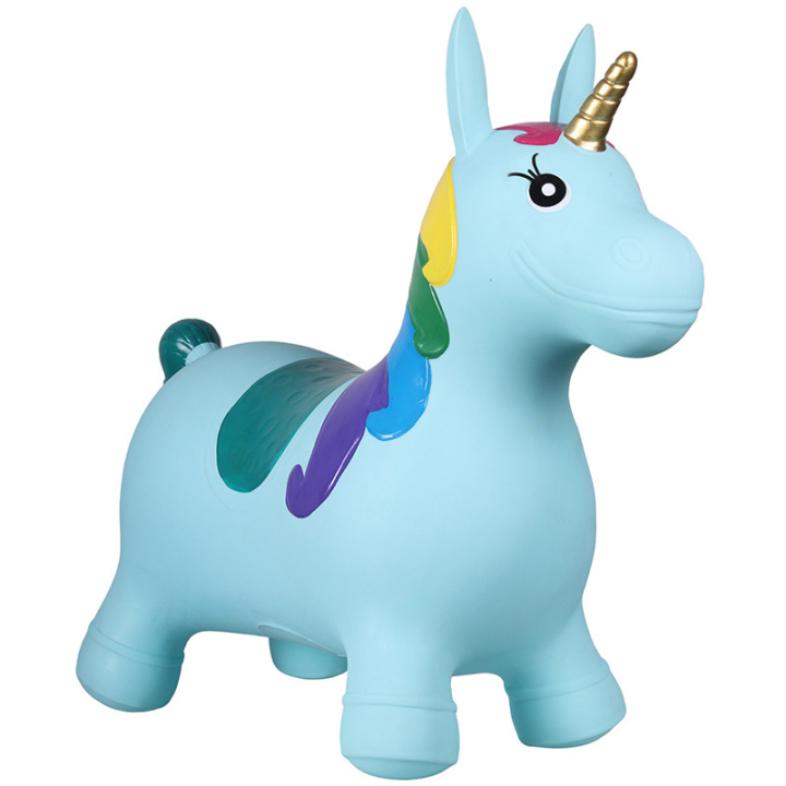 Hopper Ball Jumpy Unicorn Light Blue in the group Hobby Horses & Toy Horses / Toy Horses at Equinest (8543LB0LBL)