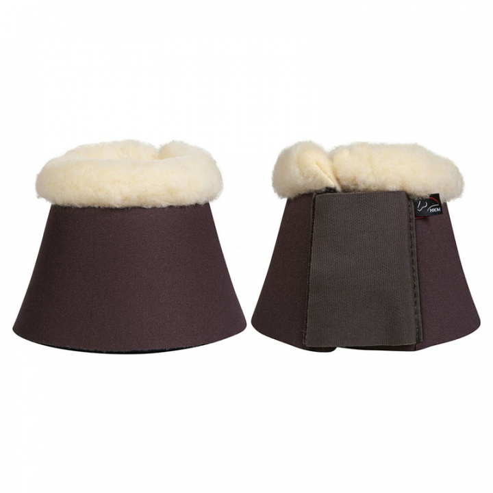 Bell Boots with Fleece Comfort Dark Brown in the group Horse Tack / Leg Protection / Bell Boots at Equinest (85861Br_r)