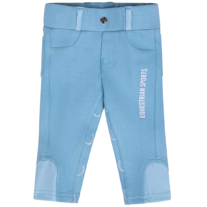 Riding Trousers Children/Junior Bobby Light Blue in the group Equestrian Clothing / Riding Breeches & Riding Tights / Breeches at Equinest (8687BB104LBL_r)