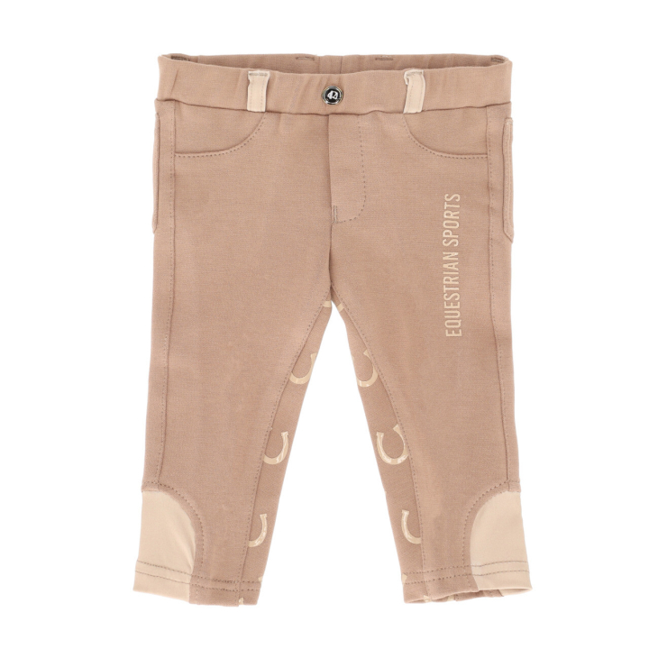 Riding Breeches Kids/Junior Bobby Beige in the group Equestrian Clothing / Riding Breeches & Riding Tights / Breeches at Equinest (8687BE104BE_r)