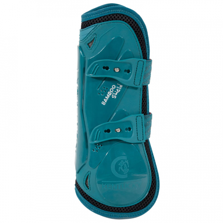 Tendon Boots Bamboo Shield Emerald Green in the group Horse Tack / Leg Protection / Tendon Boots at Equinest (88101Gn_r)