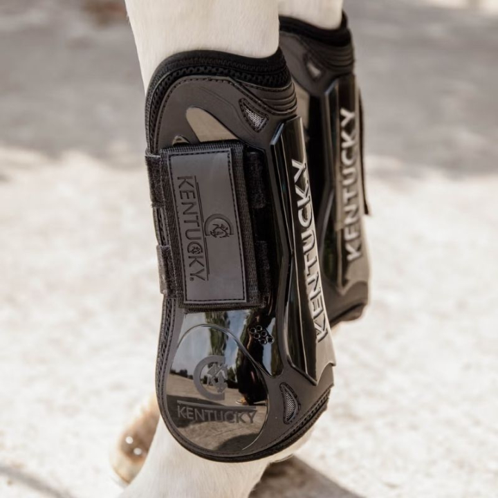 Tendon Boots Velcro Black in the group Horse Tack / Leg Protection / Tendon Boots at Equinest (8810301MBA_r)