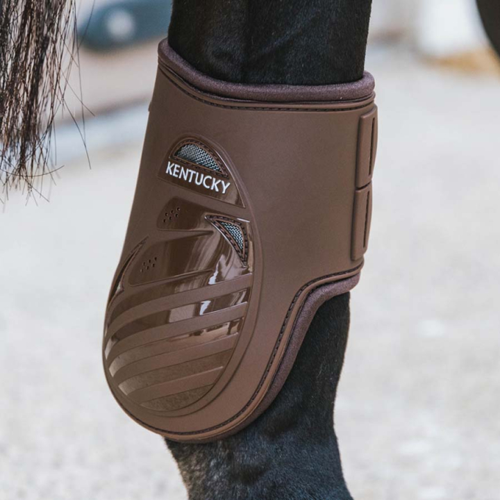 Fetlock Boots Elastic Brown in the group Horse Tack / Leg Protection / Fetlock Boots at Equinest (8820705MBR_r)