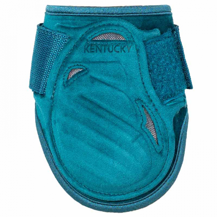 Fetlock Boots Young Velvet Emerald Green in the group Horse Tack / Leg Protection / Fetlock Boots at Equinest (88209SGN_r)