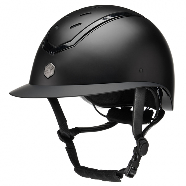 Riding Helmet Kylo Matte Sun Visor Black/Black in the group Riding Equipment / Riding Helmets / Wide Peak Riding Helmets at Equinest (90209020122230BA)