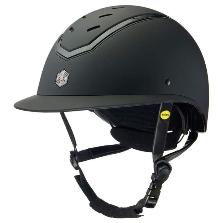 Riding Helmet MIPS Kylo Matte Sun Visor Black/Black in the group Riding Equipment / Riding Helmets / MIPS Riding Helmets at Equinest (90209020322230BA)