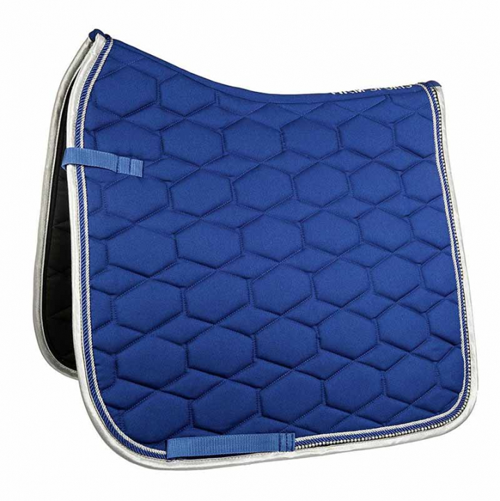 Dressage Saddle Pad Crystal Fashion Blue in the group Horse Tack / Saddle Pads / Dressage Saddle Pad at Equinest (91521DrBl_r)