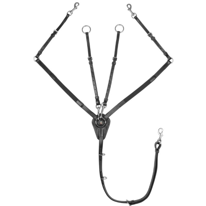 Breastplate Elastic X-Line Black in the group Horse Tack / Martingale & Breastplate / Breastplate at Equinest (9562301PBA_r)