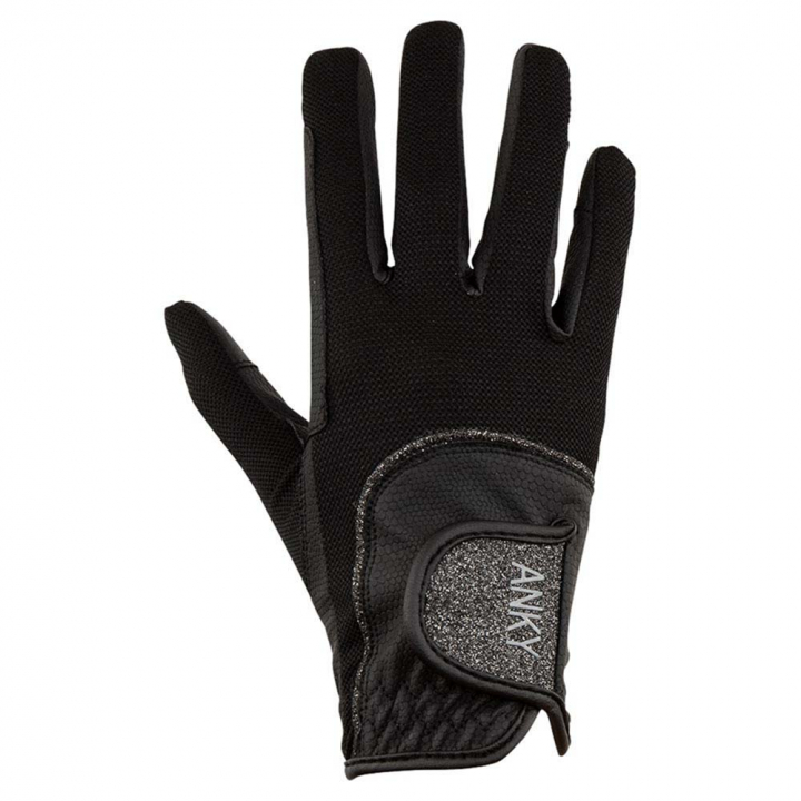 Riding Gloves Technical Mesh Black in the group Equestrian Clothing / Riding Gloves & Yard Gloves at Equinest (A70919BA)
