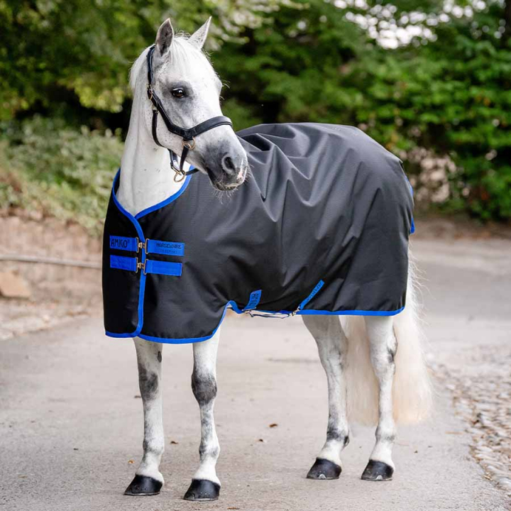 Turnout Rug Amigo Ripstop 900 Original 100g Black/Blue in the group Horse Rugs / Turnout Rugs / Lightweigt Rugs at Equinest (AARABFBA)