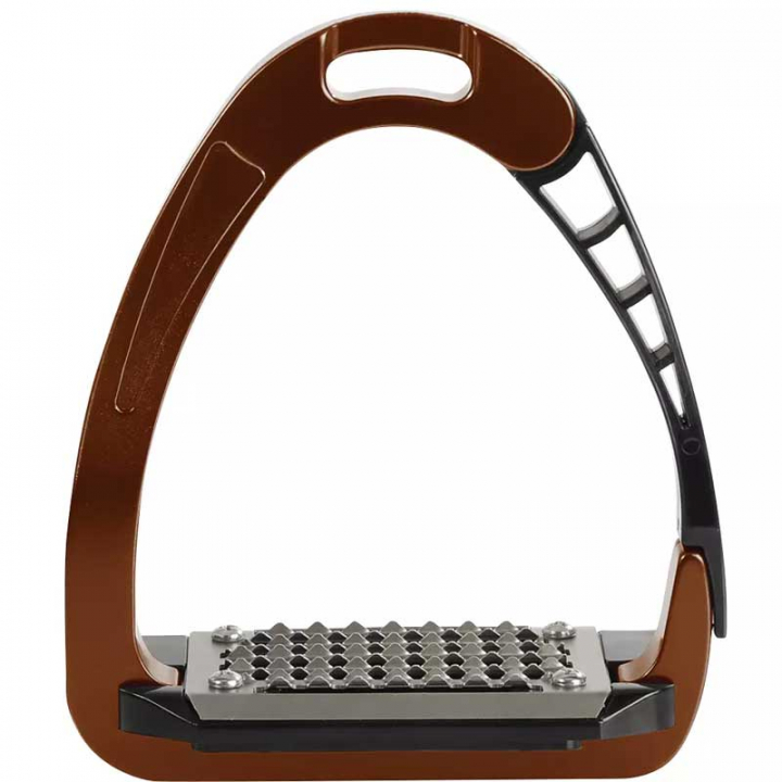 Stirrup Iron Arena Brown in the group Horse Tack / Stirrups at Equinest (AC607BR)