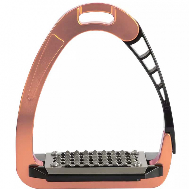 Stirrup Iron Arena Rose Gold in the group Horse Tack / Stirrups at Equinest (AC607RG)