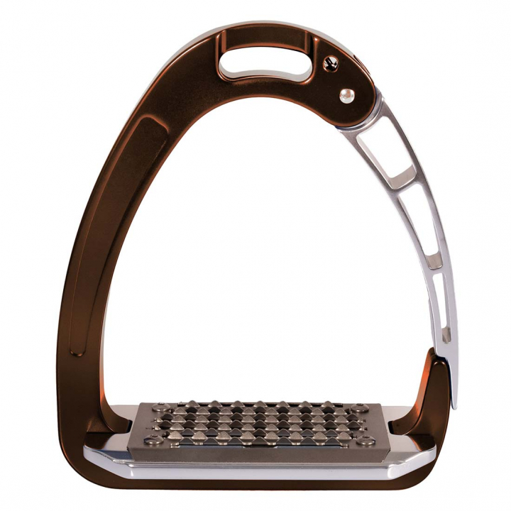 Stirrup Iron Arena AluPlus Brown in the group Horse Tack / Stirrups at Equinest (AC608BR)