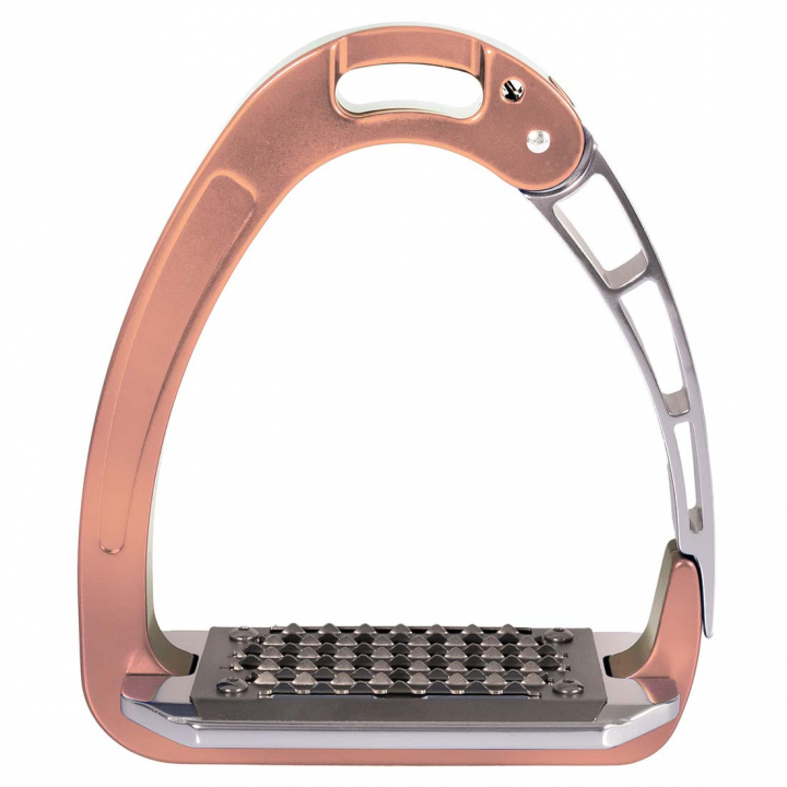 Stirrup Iron Arena AluPlus Rose Gold in the group Horse Tack / Stirrups at Equinest (AC608RG)