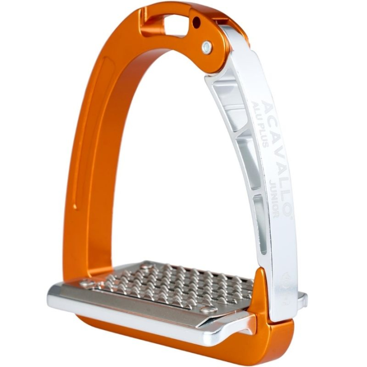 Stirrups Kids/Junior Arena Aluplus Orange in the group Horse Tack / Stirrups at Equinest (AC618OROR)