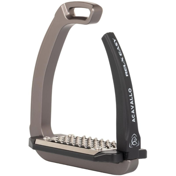 Stirrups Rel-X Easy Charcoal in the group Horse Tack / Stirrups at Equinest (AC667A04)