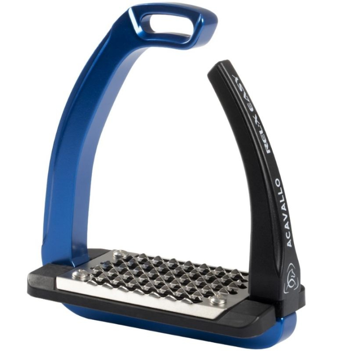 Stirrups Kids/Junior Rel-X Easy Blue in the group Horse Tack / Stirrups at Equinest (AC66808BL)