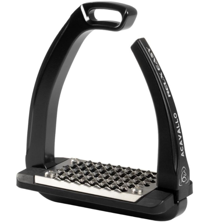 Stirrups Kids/Junior Rel-X Easy Black in the group Horse Tack / Stirrups at Equinest (AC66809BA)