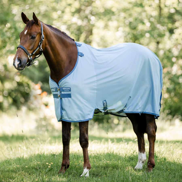 Fly Rug Amigo Bug Rug Light Blue/Blue/Silver in the group Horse Rugs / Fly Rugs & Eczema Rugs at Equinest (AFRNGQCCLBLBLSI_r)