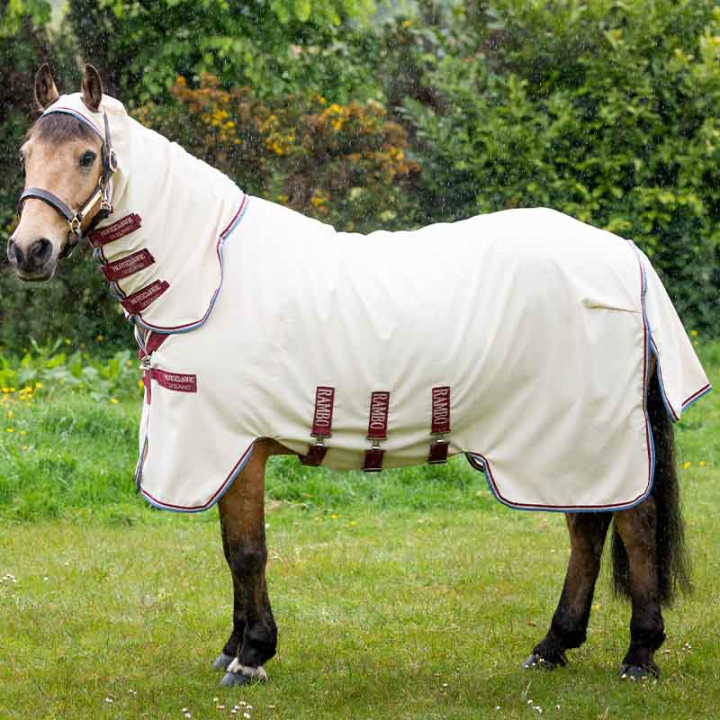 Pony Fly & Sweet Itch Rug Rambo Hoody Sand in the group Horse Rugs / Fly Rugs & Eczema Rugs at Equinest (AOAP70Be_r)