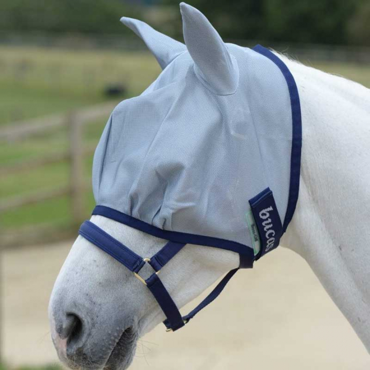 Fly Mask Buzz-Off Blue in the group Fly Protection / Fly Masks & Nose Nets at Equinest (B-650Bl_r)