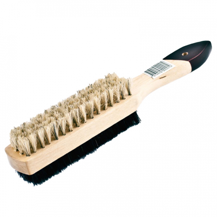 Shoe Brush Polish Double-Sided Natural/0Black in the group Riding Footwear / Boot Bags & Accessories at Equinest (BA650080100NABA)