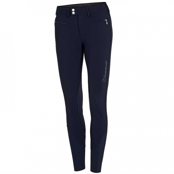 Adele Breeches Knee-Grip Navy in the group Equestrian Clothing / Riding Breeches & Jodhpurs / Breeches at Equinest (BR-W01-17Na_r)