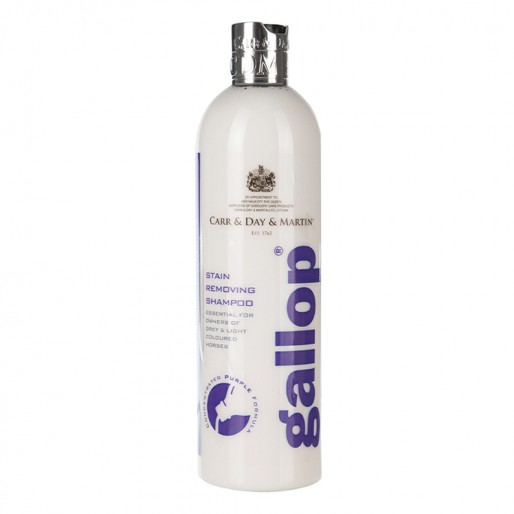 Shampoo Gallop Stain Removal 500ml in the group Grooming & Health Care / Coat Care / Shampoo & Conditioner at Equinest (CC00900)