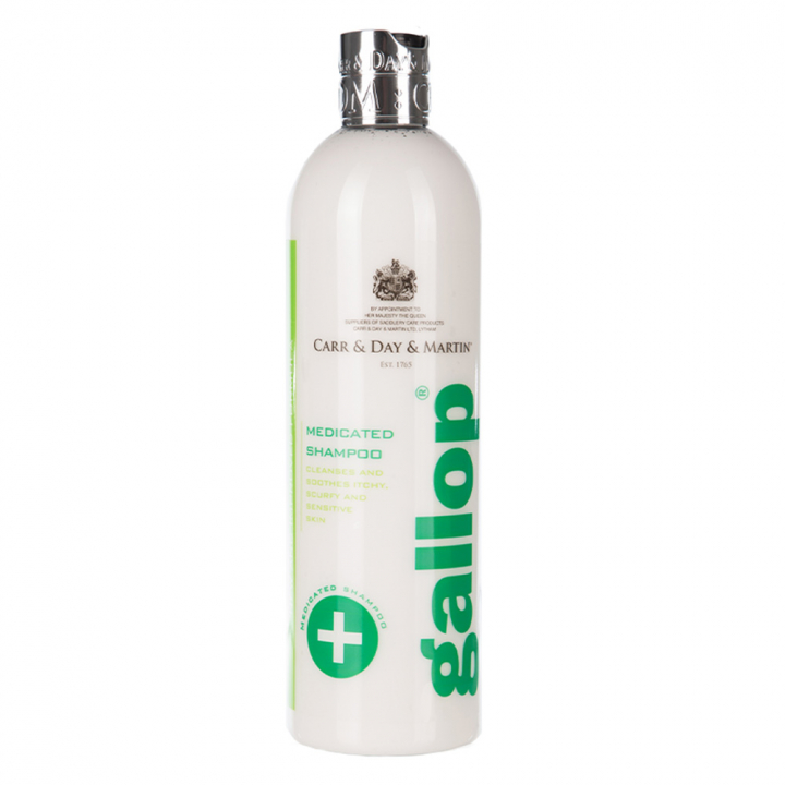 Shampoo Gallop Medicated 500ml in the group Grooming & Health Care / Coat Care / Shampoo & Conditioner at Equinest (CC01100)