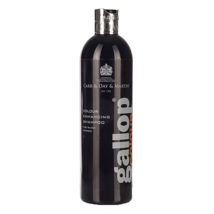 Shampoo Gallop Colour Black 500ml in the group Grooming & Health Care / Coat Care / Shampoo & Conditioner at Equinest (CC01700)